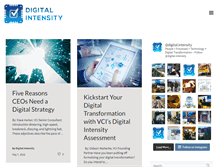 Tablet Screenshot of digitalintensity.com
